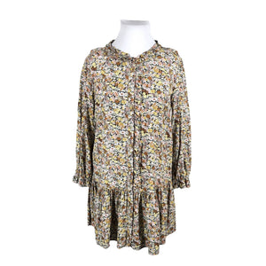 Unisex Free Quent - Dress, size 42 - Brown (1)