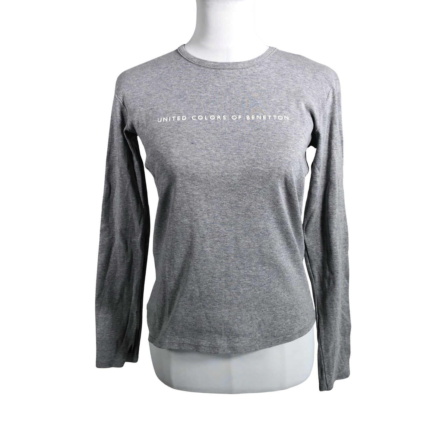 Unisex Benetton - Tricot shirt, size 36 - Gray (1)