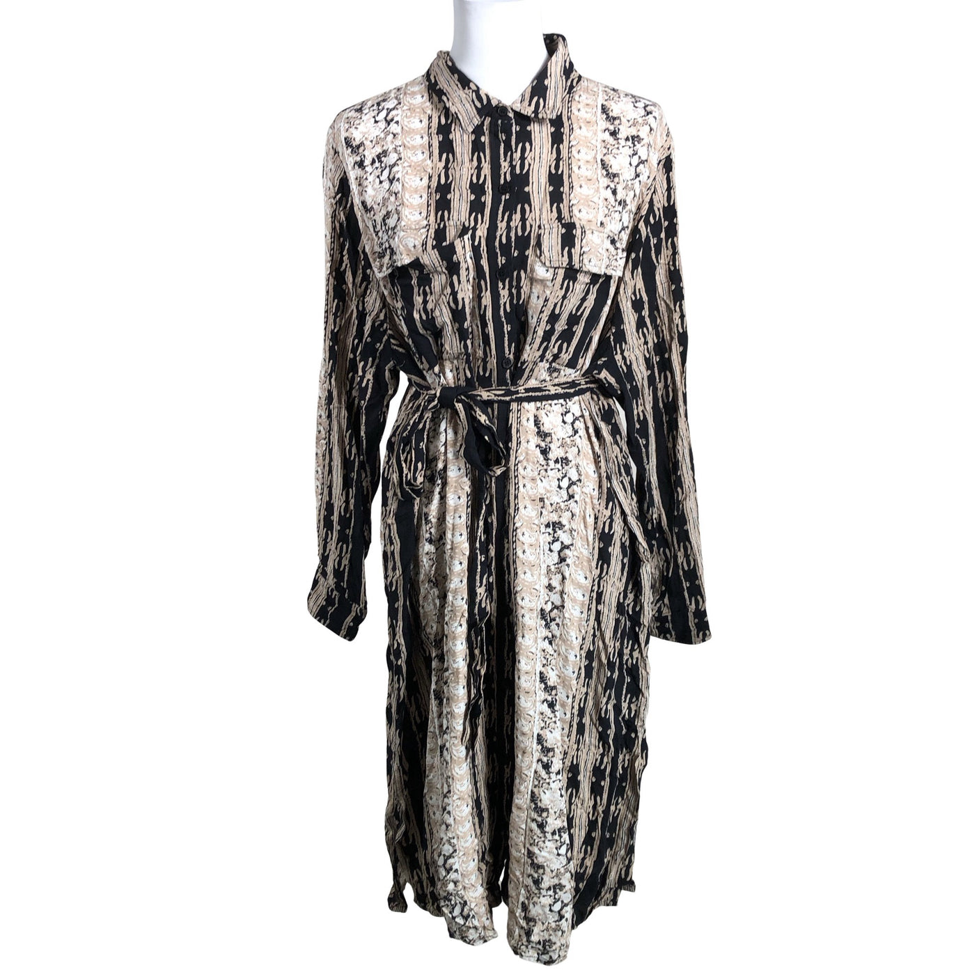Unisex DNY cph - Schiffon dress, size 40 - Black (1)