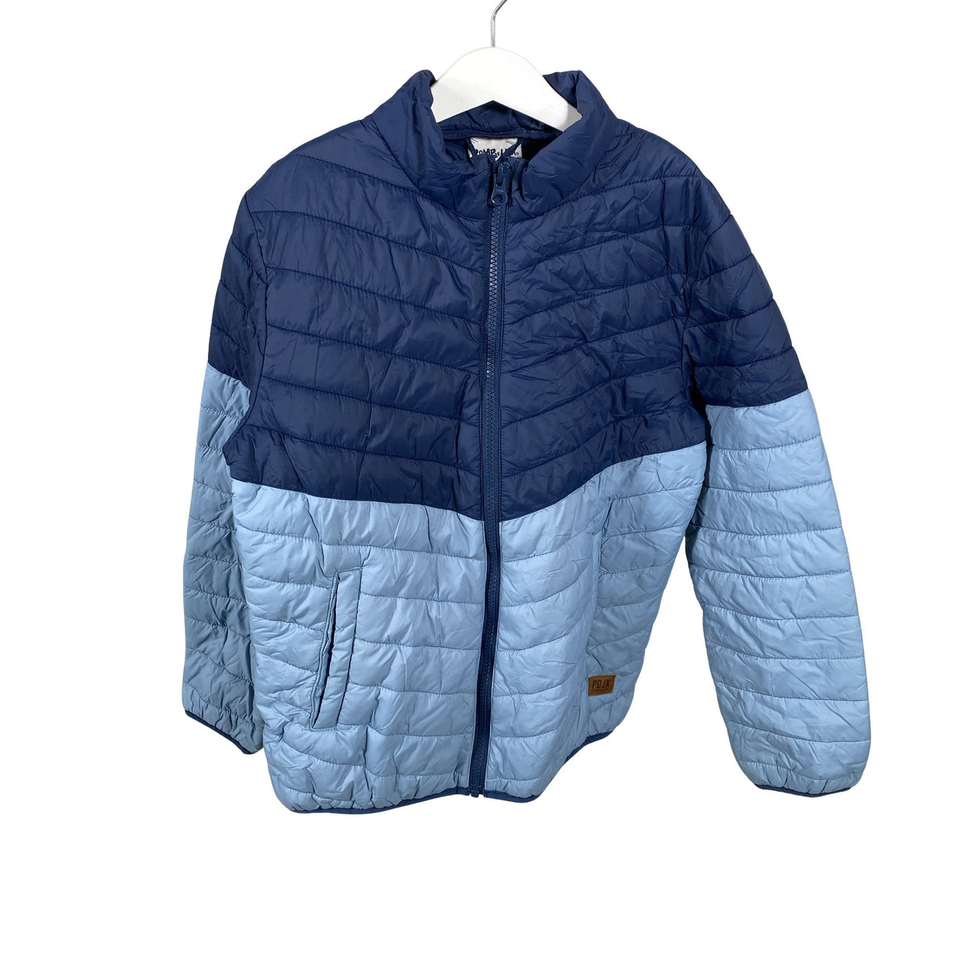 Unisex POMPdeLUX - Lightly padded jacket, size 146 - 152 - Light blue (1)