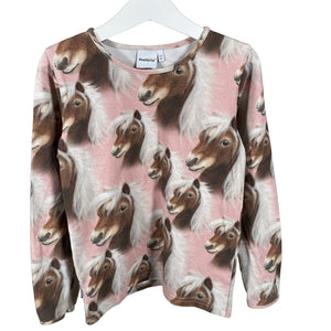 Unisex Metsola - Tricot shirt, size 122 - 128 - Light pink (1)