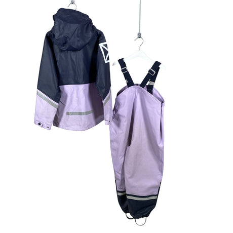 Unisex Didriksons - Rainwear, size 128 - 134 - Violet (2)