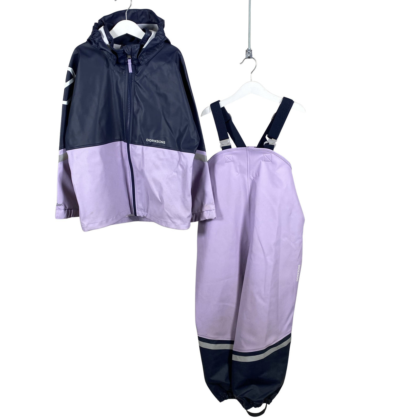 Unisex Didriksons - Rainwear, size 128 - 134 - Violet (1)