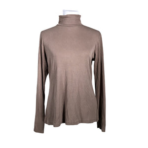 Unisex NOSH - Tricot shirt, size 40 - Brown (1)