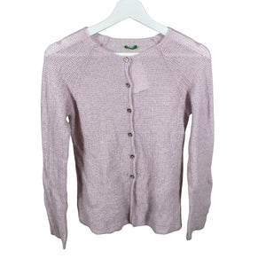 Unisex Benetton - Cardigan, size 158 - 164 - Violet (1)