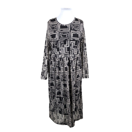 Unisex Culture - Schiffon dress, size 44 - Gray ()