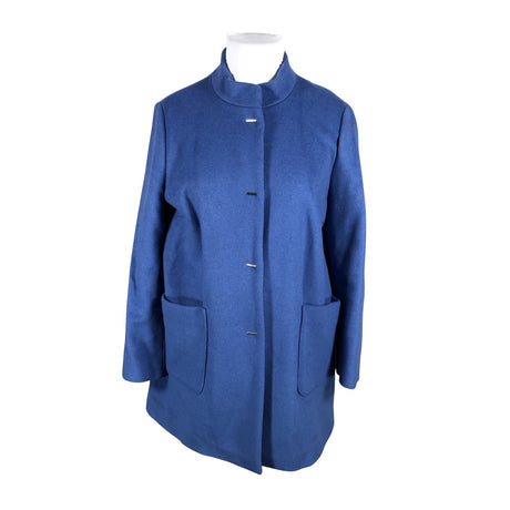 Unisex Gerry Weber - Wool coat, size 44 - Blue (2)