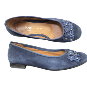 Unisex Gabor - Ballerinas, size 38 - Blue (1)
