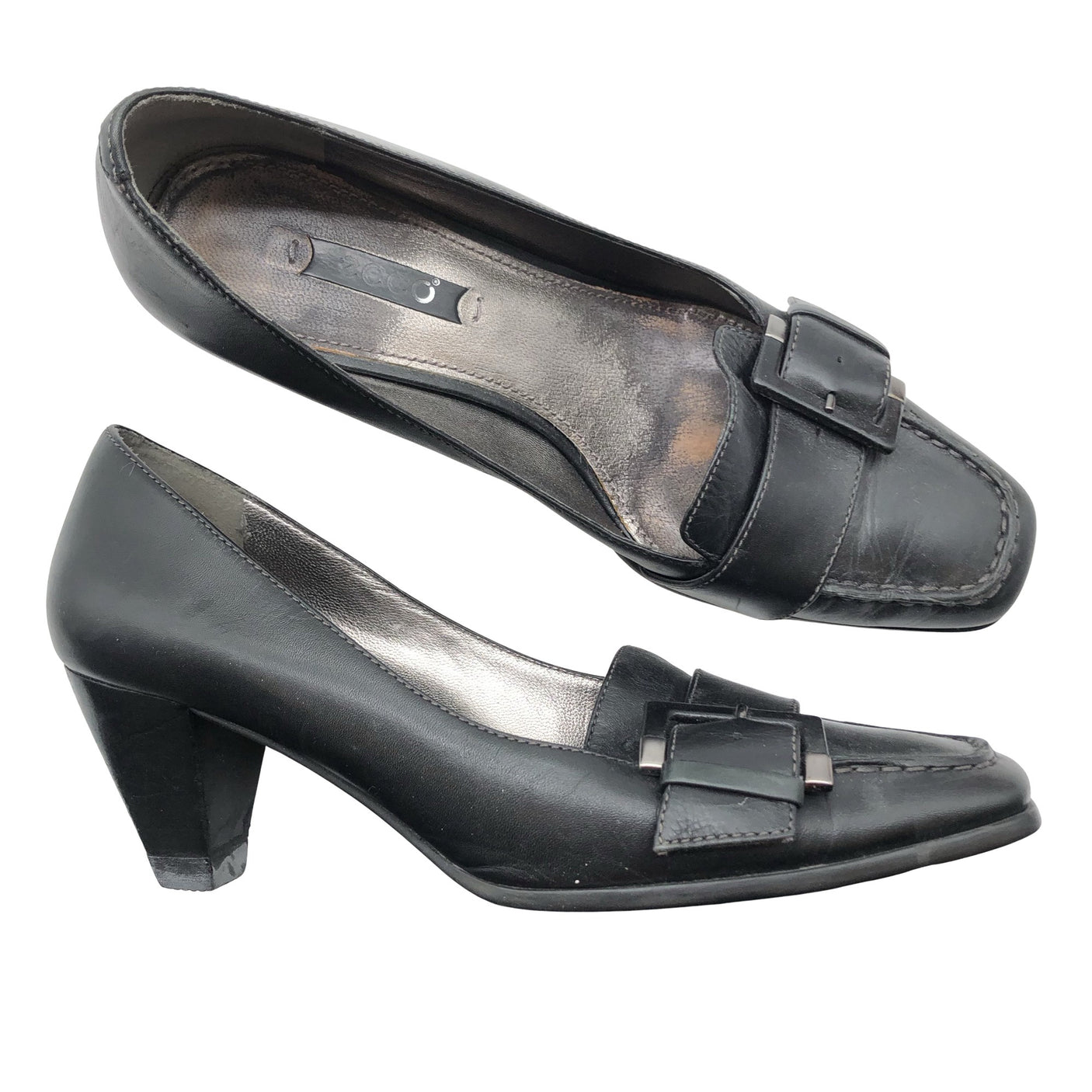 Unisex Ecco - High heels, size 38 - Black (1)