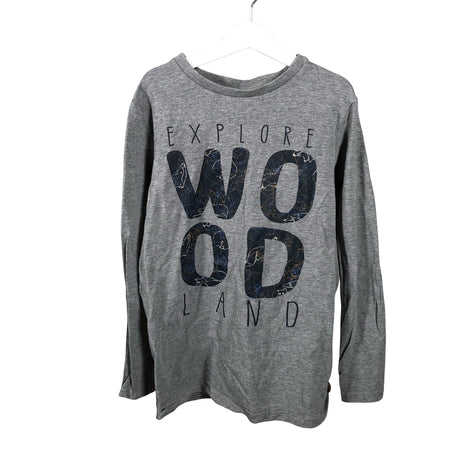 Unisex POMPdeLUX - Tricot shirt, size 140 - 146 - Gray ()