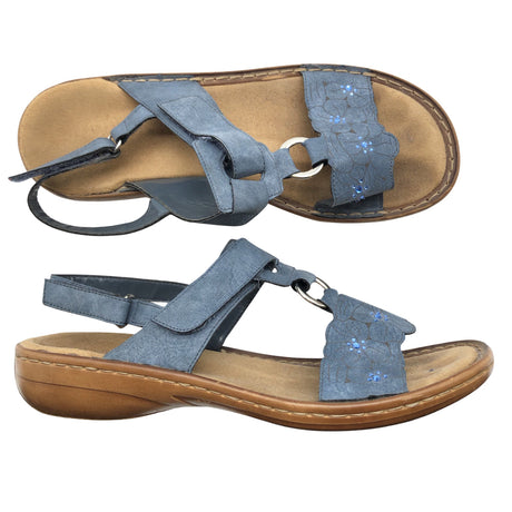 Unisex Rieker - Sandals, size 38 - Blue ()