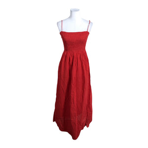 Unisex &Other Stories - Maxi dress, size 38 - Red (1)