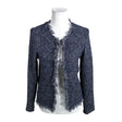 Unisex Cut & Pret - Cardigan, size 36 - Blue ()