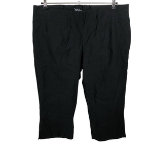 Unisex Ulla Popken - Capri pants, size 52 - Black (1)