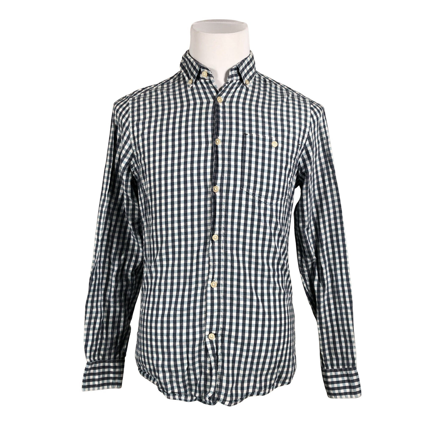 Unisex Homebound - Flannel shirt, size S - Light blue (1)
