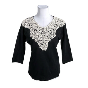 Unisex Lumoan - Tricot shirt, size 36 - Black (1)