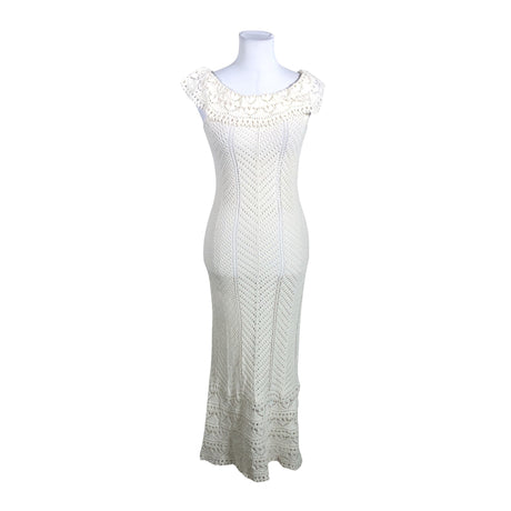 Unisex Lindex - Knit dress, size 34 - Natural white ()