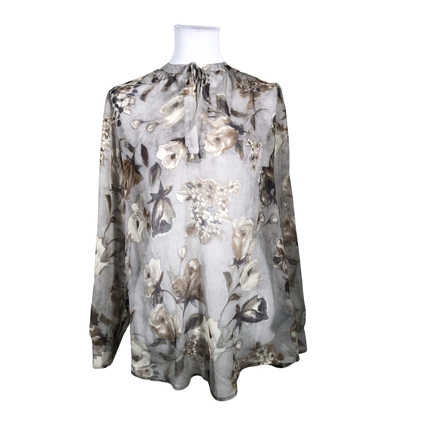 Unisex Lauren Ralph Lauren - Blouse, size 38 - Gray (1)