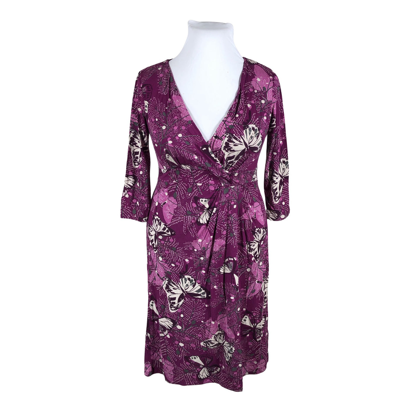 Unisex White Stuff - Tricot dress, size 42 - Violet (2)
