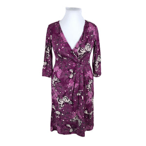 Unisex White Stuff - Tricot dress, size 42 - Violet (2)