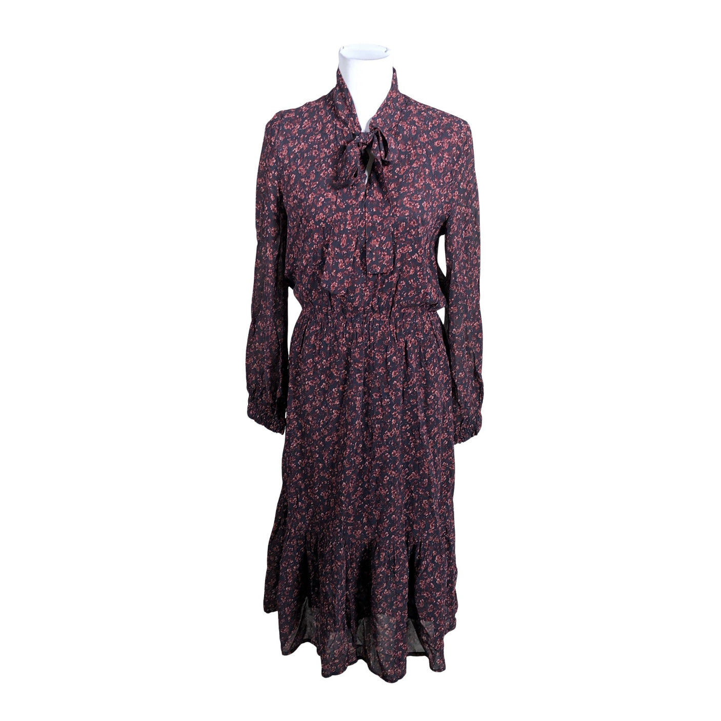 Unisex Andiata - Schiffon dress, size 40 - Brown (1)
