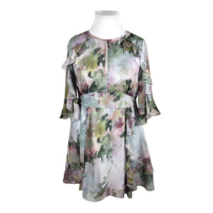 Unisex Ted Baker - Schiffon dress, size 42 - Light blue (1)