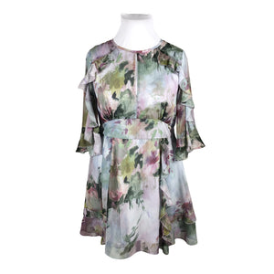 Unisex Ted Baker - Schiffon dress, size 42 - Light blue (2)