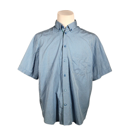 Unisex Petrifun - Collared shirt, size XXL - Blue ()