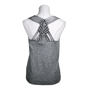 Unisex Noa Noa - Tricot tank top, size 36 - Gray (2)