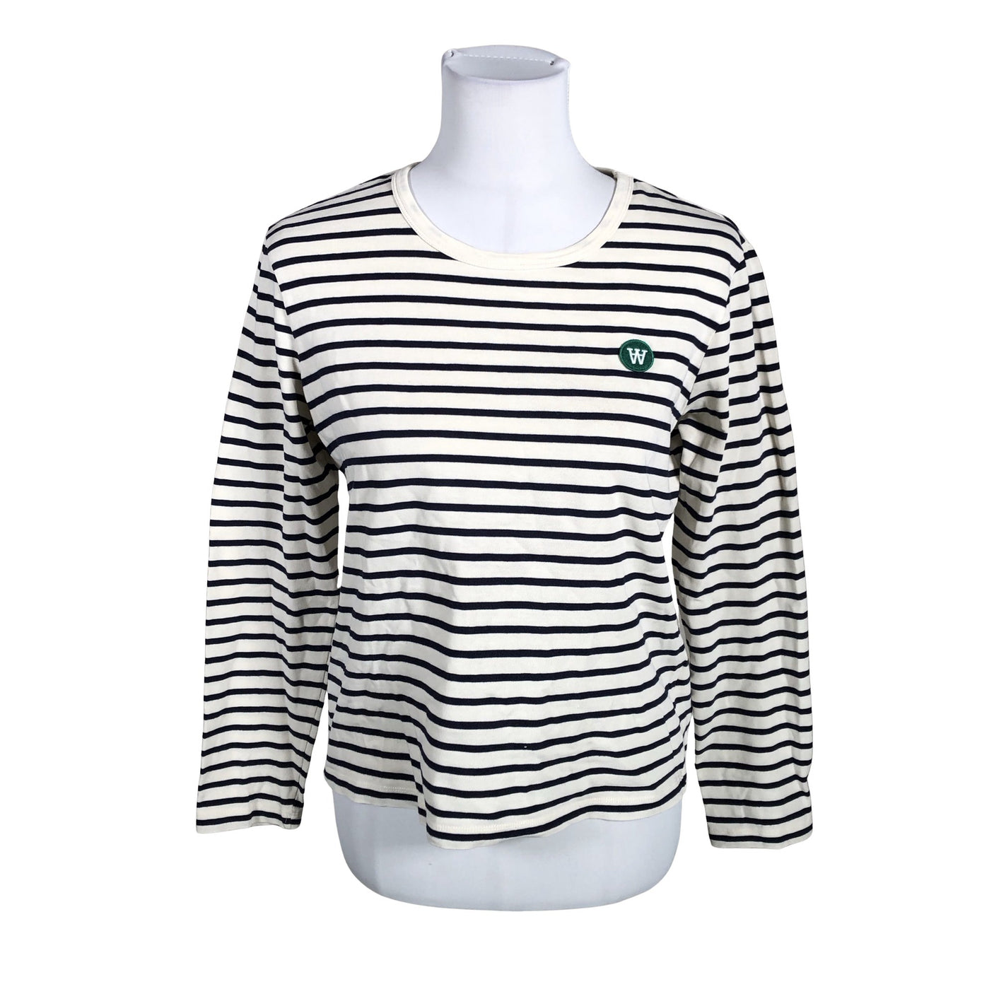 Unisex Wood Wood - Tricot shirt, size 38 - White (1)