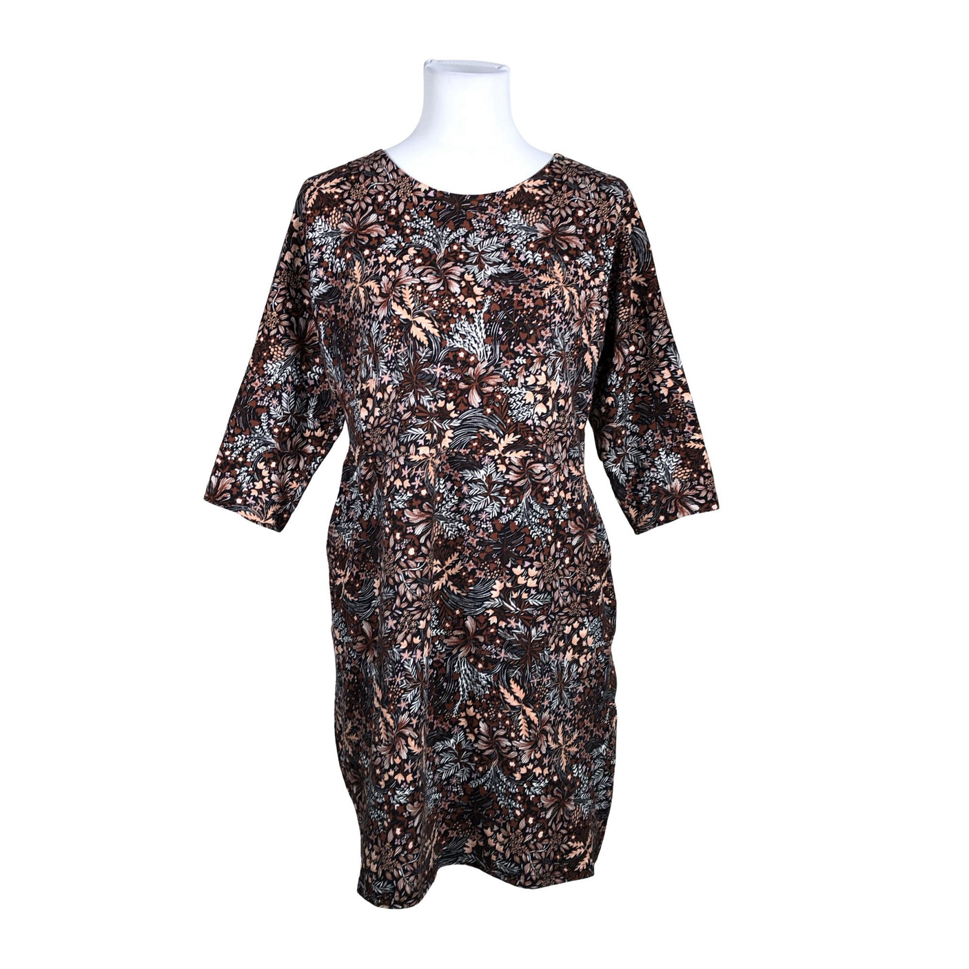 Unisex Nanso - Tricot dress, size 38 - Brown (1)