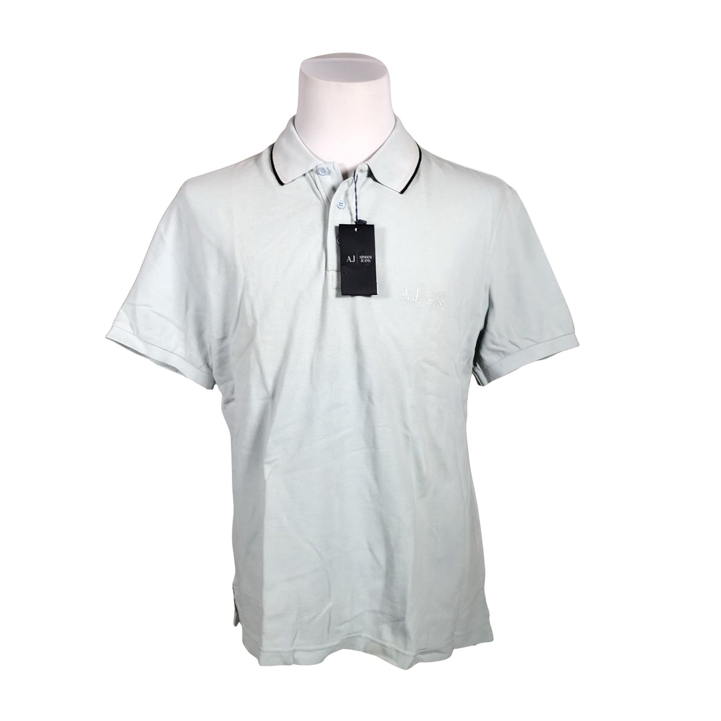 Unisex Armani Jeans - Polo shirt, size XXXL - Turquoise (1)