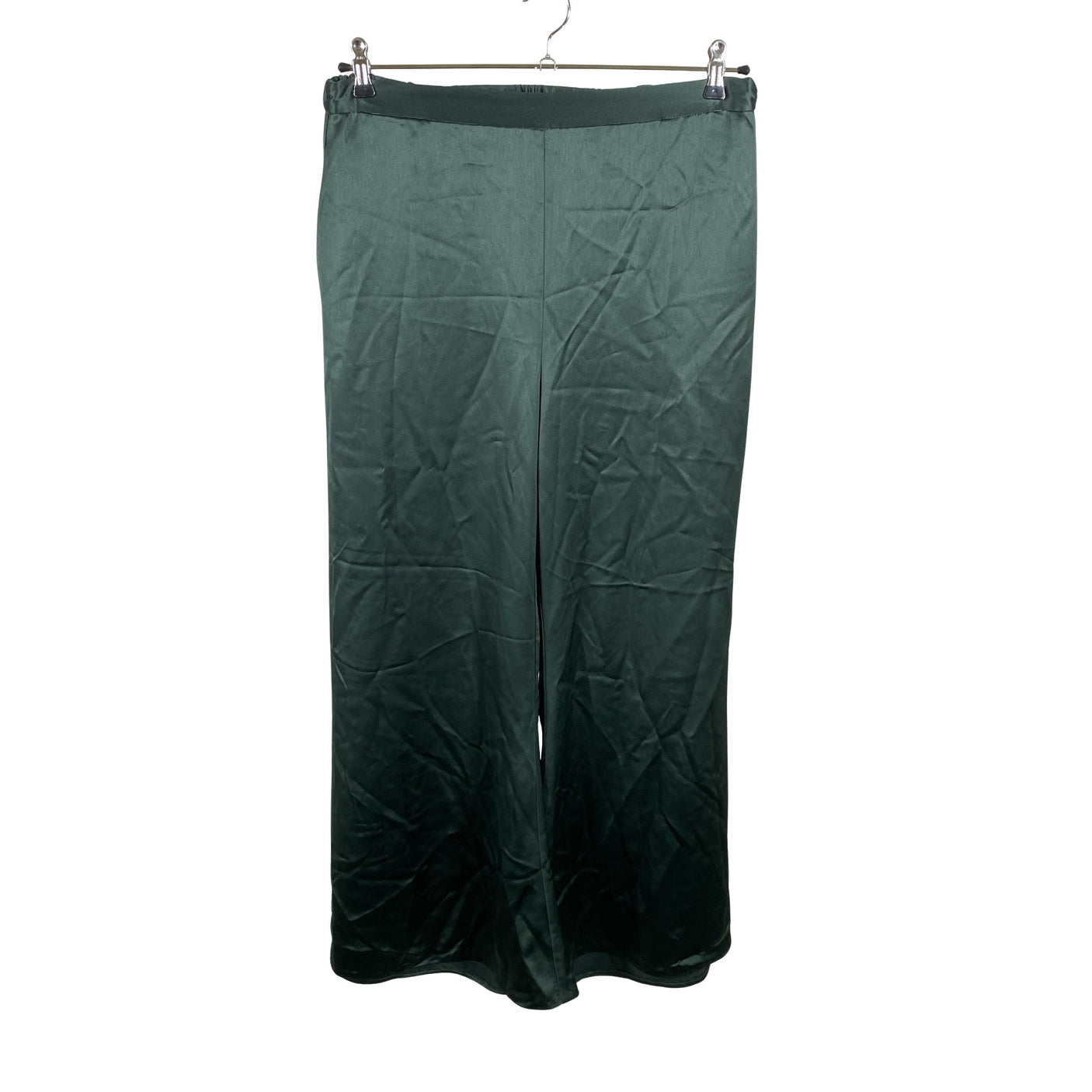 Unisex by Malene Birger - Schiffon trousers, size 42 - Green (1)