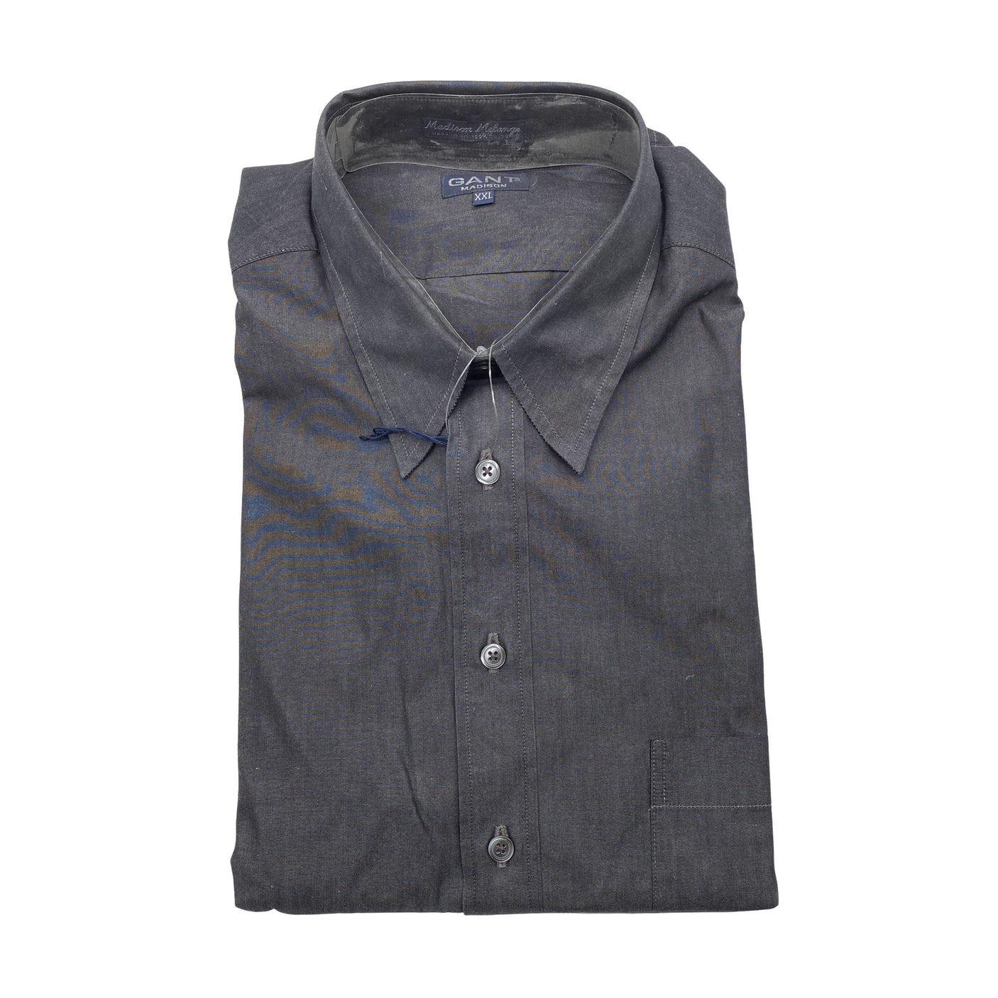 Unisex Gant - Collared shirt, size XXL - Gray (1)