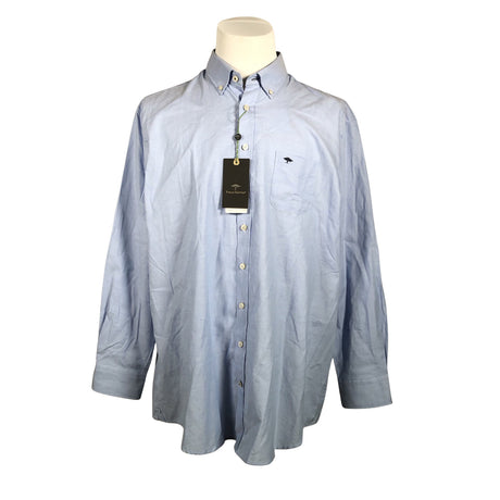 Unisex Fynch-Hatton - Collared shirt, size XXL - Blue ()
