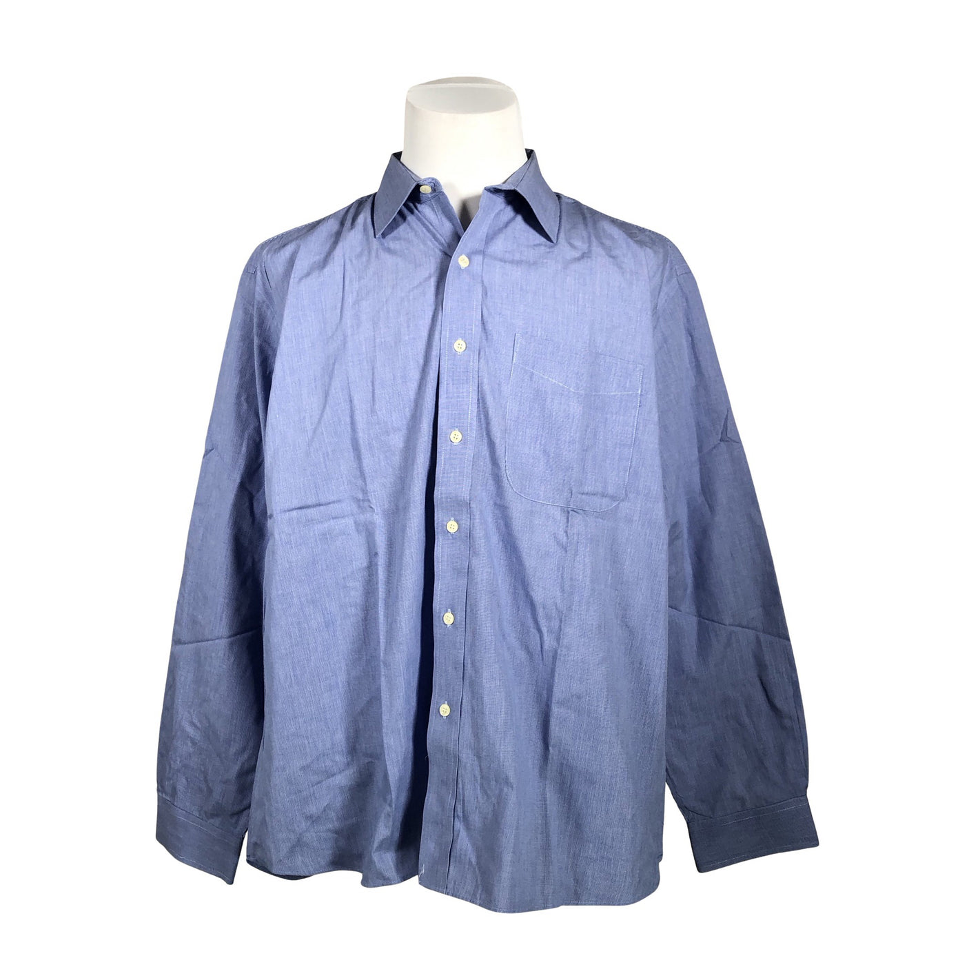 Unisex Jones - Collared shirt, size XXL - Blue (1)