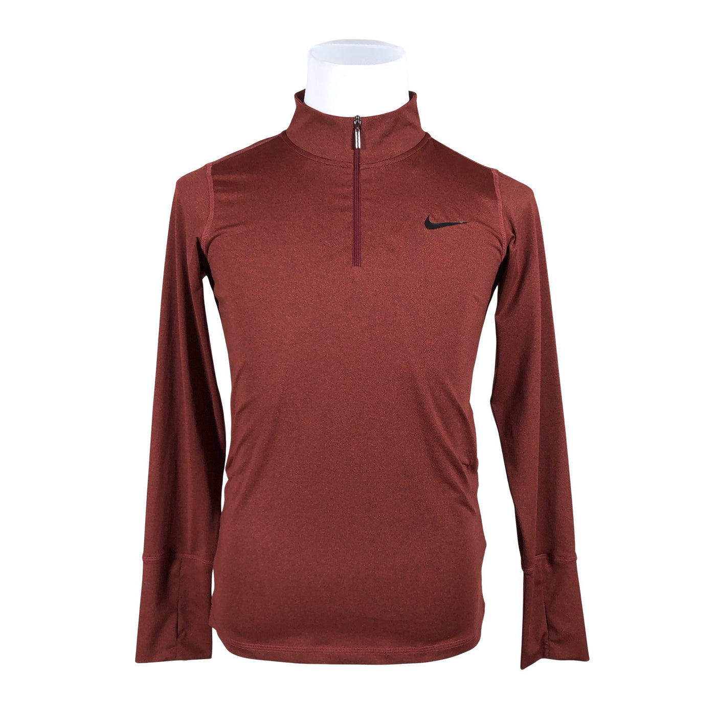 Unisex Nike - Sports shirt, long sleeve, size M - Red (1)