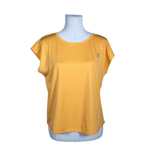 Unisex Soc - Sports shirt, short sleeve, size 38 - Orange (1)