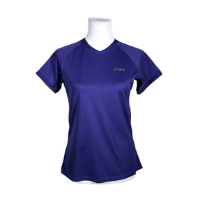 Unisex Asics - Sports shirt, short sleeve, size 40 - Violet (1)