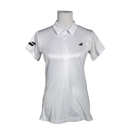 Unisex Babolat - Sports shirt, short sleeve, size 40 - White ()