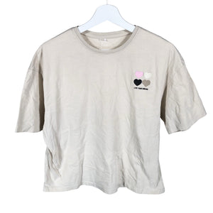Unisex Name It - T-shirt, size 158 - 164 - Beige (1)