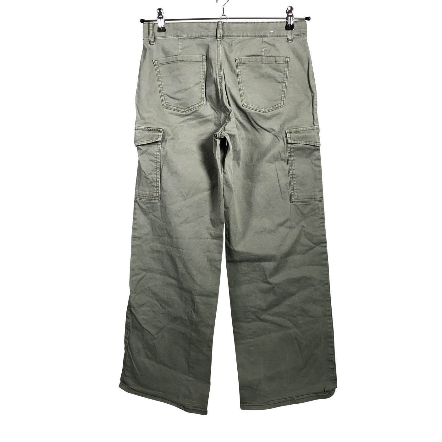 Unisex Name It - Cargo pants, size 158 - 164 - Green (2)