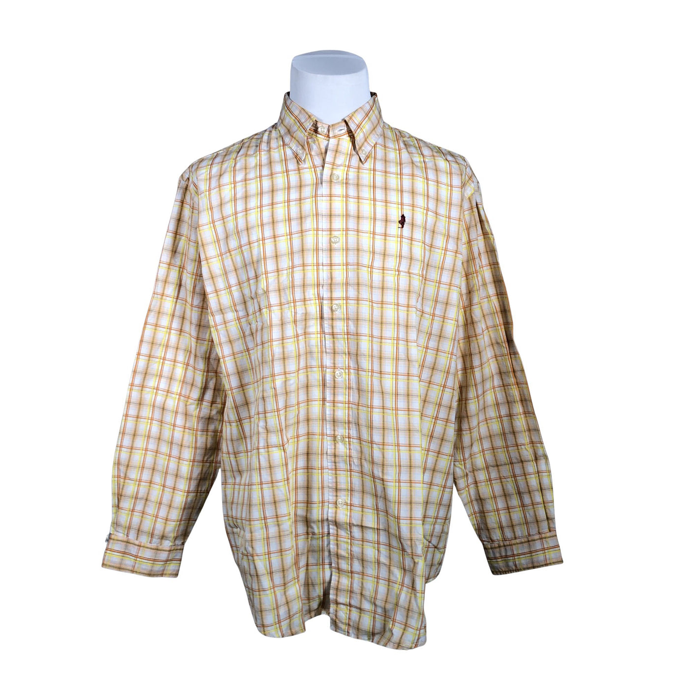 Unisex Marlboro Classics - Collared shirt, size XXL - Yellow (1)