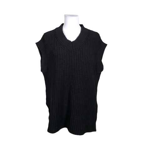 Unisex Lindex - Knit vest, size 36 - Black ()
