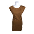 Unisex Ommellinen - Tricot tunic, size 36 - Brown ()