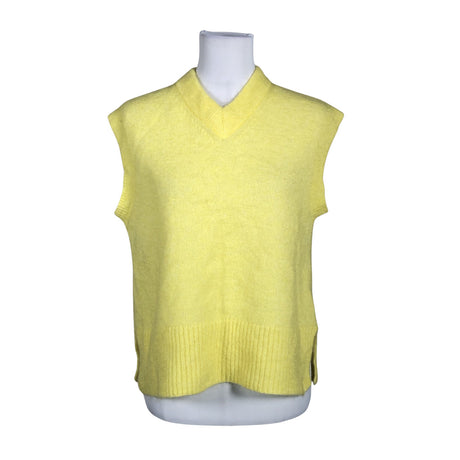 Unisex Second Female - Knit vest, size 38 - Yellow ()