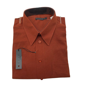 Unisex 4You - Collared shirt, size XL - Orange (1)