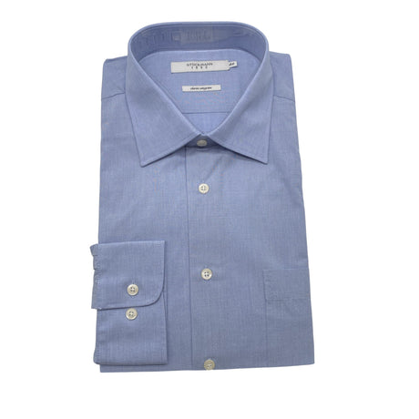 Unisex Stockmann - Collared shirt, size XXL - Blue ()