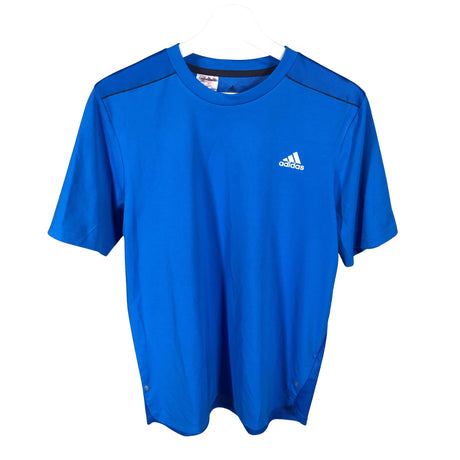 Unisex Adidas - Sports shirt, short sleeve, size 170 - 176 - Blue ()