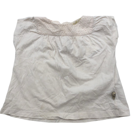 Unisex POMPdeLUX - Top, size 74 - 80 - White ()